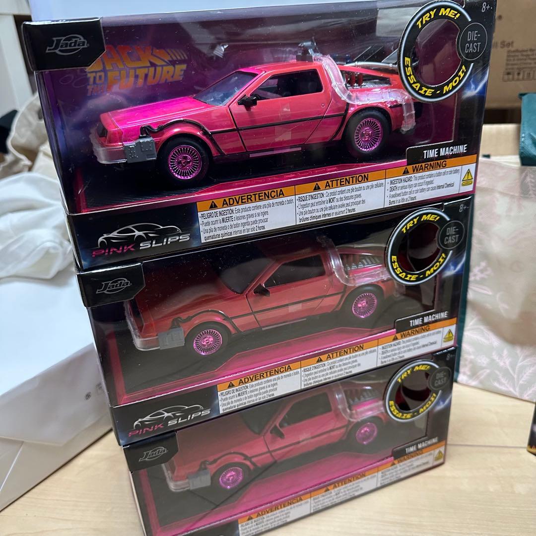 【限定品】Jada pink slipsバック・トゥ・ザ・フューチャー　3個売り