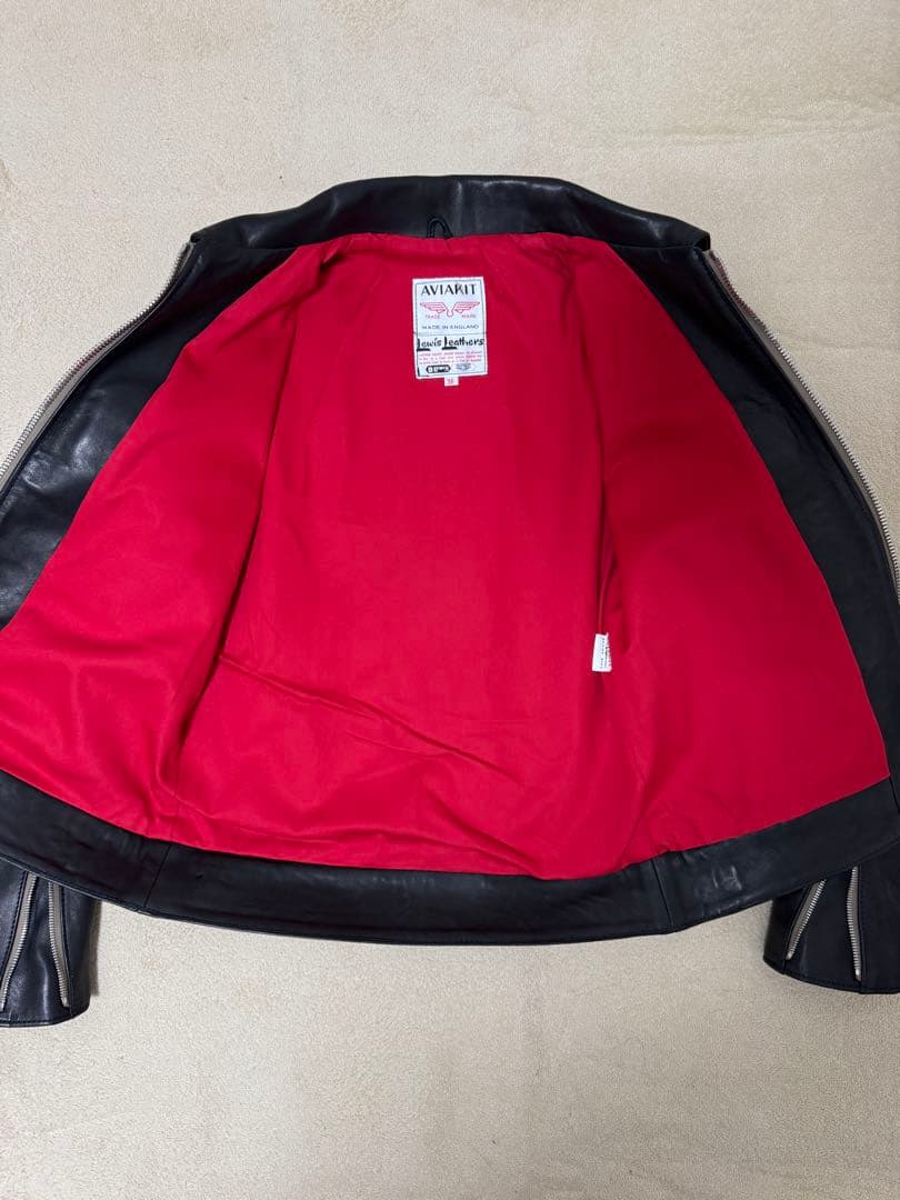 ルイスレザー　ドミネーター タイトフィット　タイプ551 　シープスキン