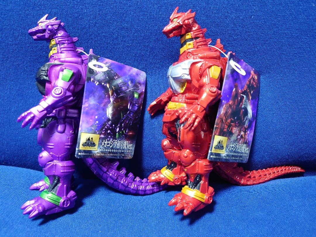 4000体限定 メカゴジラ初号機&弐号機 ムビモン ソフビ