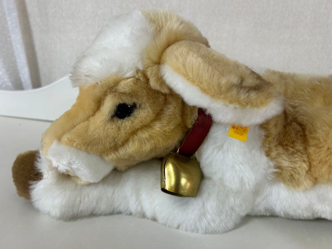 シュタイフ牛のぬいぐるみ 103407ドイツ製 KNOPF IM OHRタグ付き
