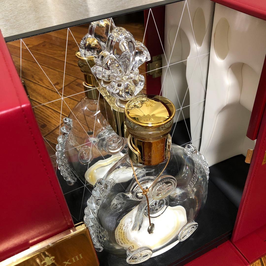 希少 レミーマルタン ルイ13世 空瓶 バカラ クリスタルボトル 観音開き