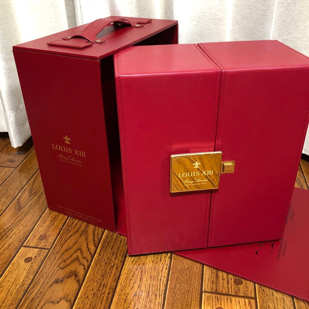 希少 レミーマルタン ルイ13世 空瓶 バカラ クリスタルボトル 観音開き