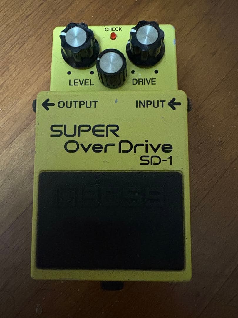 ギター BOSS SD-1 Kensei Ogata Transparent Mod