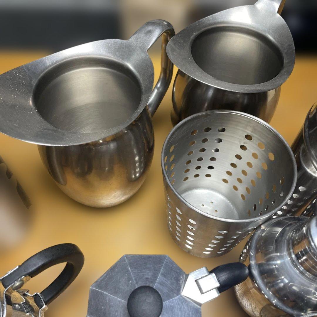 ステンレス製　キャンプセット bialetti モカエクスプレス