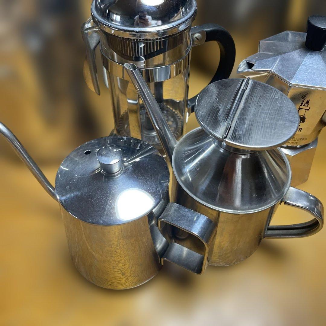 ステンレス製　キャンプセット bialetti モカエクスプレス