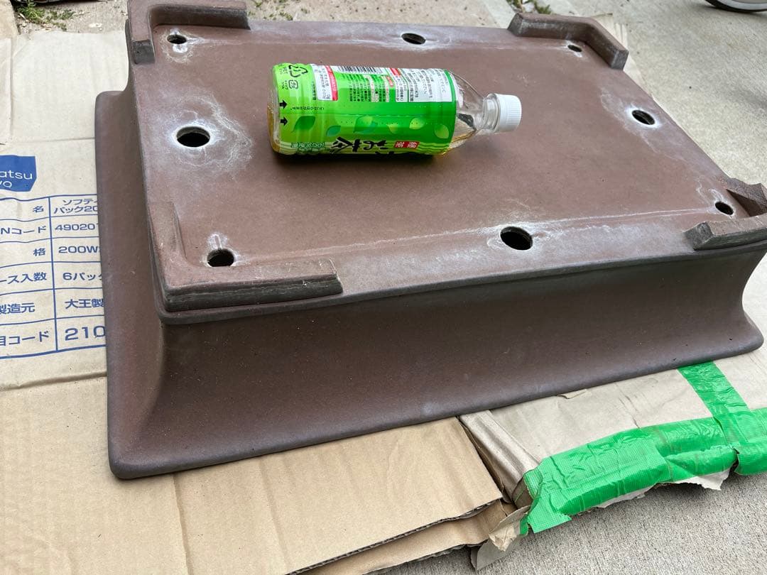 特大　盆栽日和　行山鉢 長方鉢　63㎝