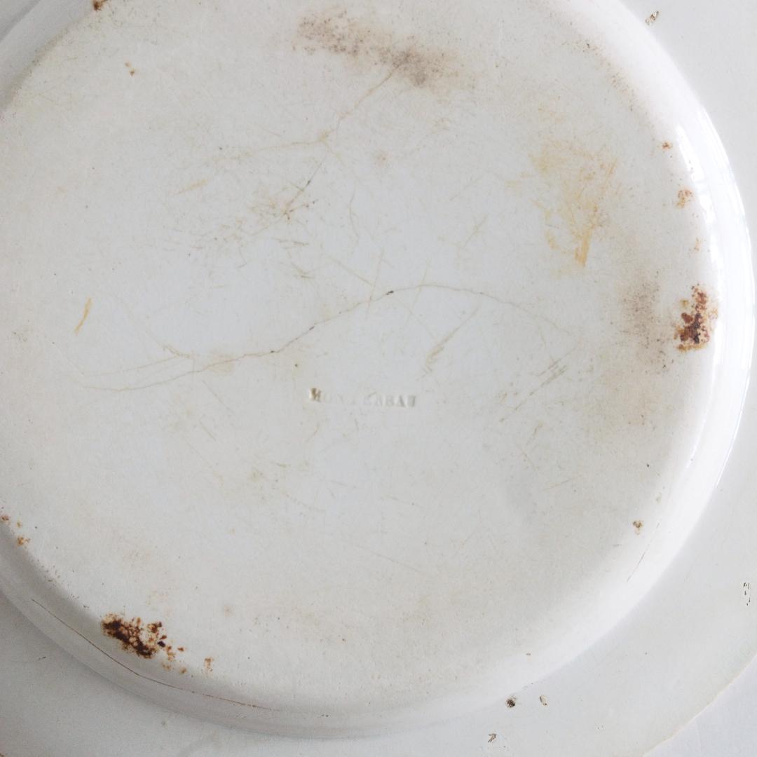 モントロー窯 マリー・アデライード 肖像画皿