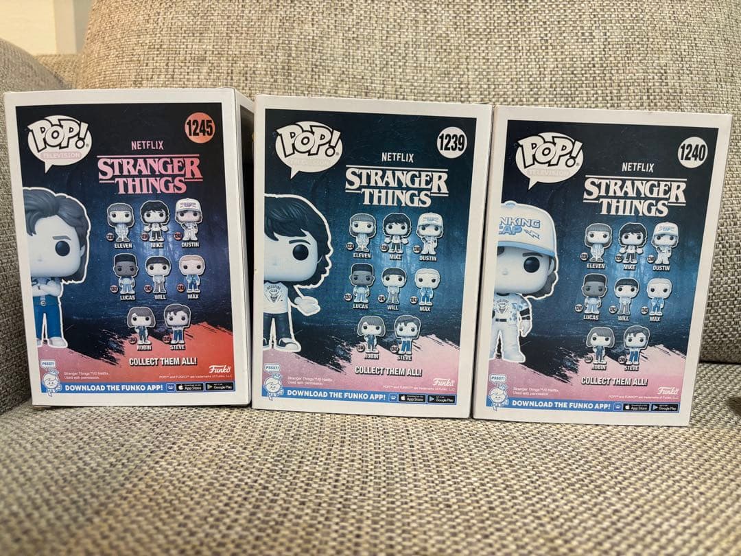 ストレンジャー・シングス フィギュア 3体セット