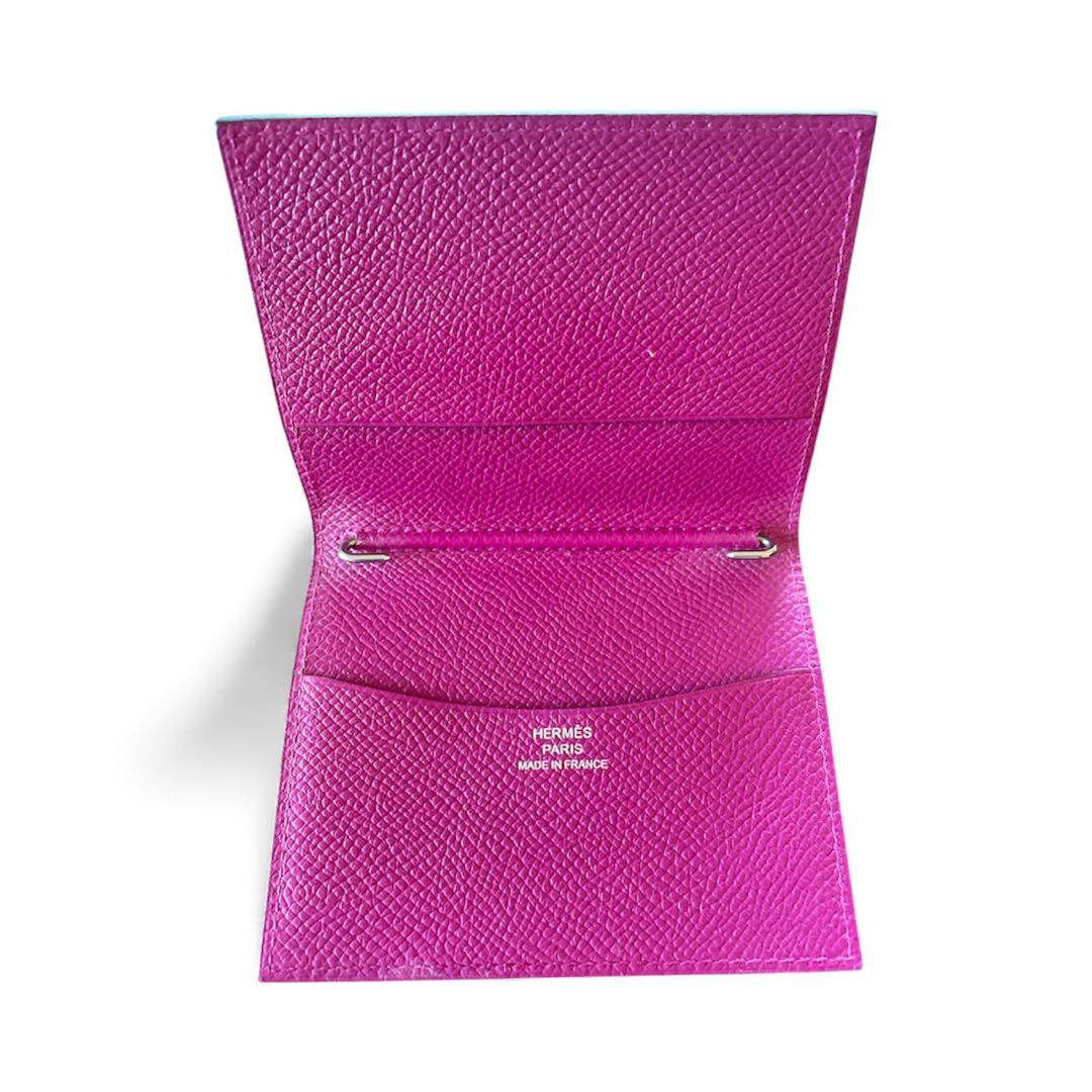 サ*ヤ様 エルメスHERMES ピンクレザー　アジェンダ手帳カバー箱付