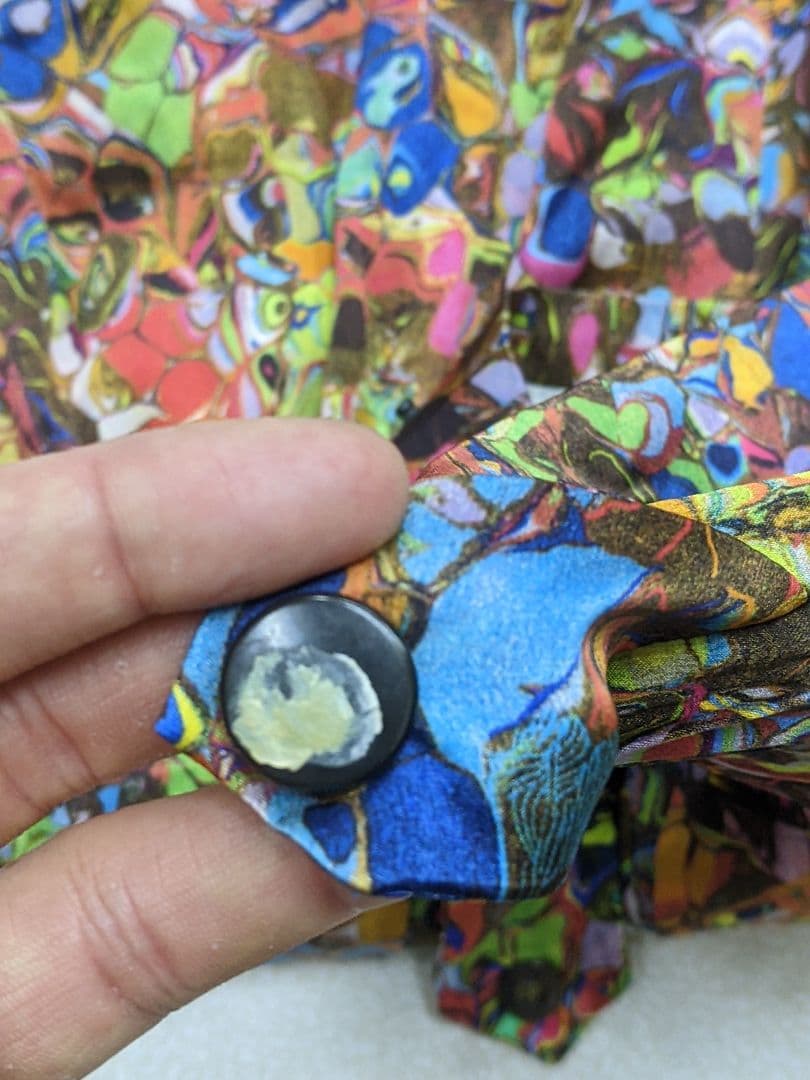 スカート DRIES VAN NOTEN ALL OVER PATTERN SKIRT