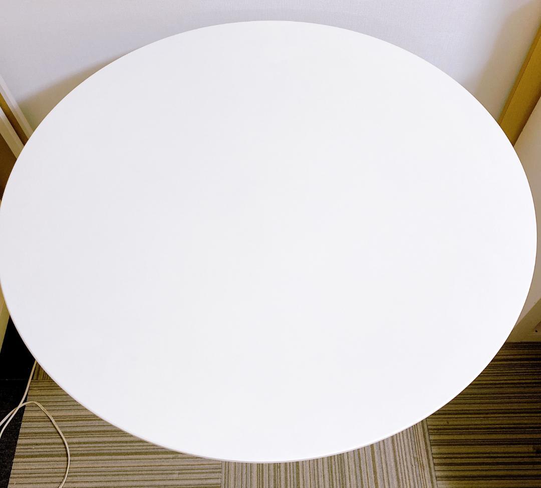 カフェテーブル 円形テーブル 丸テーブル センターテーブル ホワイト