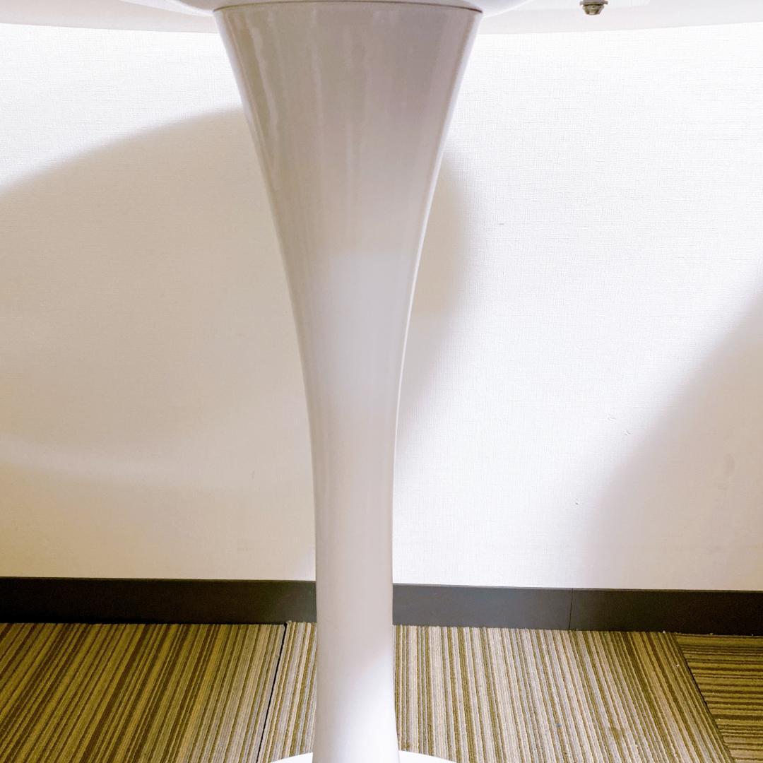 カフェテーブル 円形テーブル 丸テーブル センターテーブル ホワイト