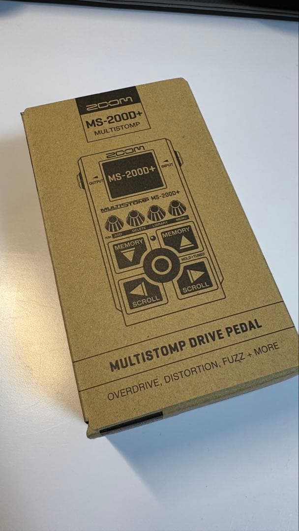 【未使用】ZOOM MS-200D+ マルチストンプ