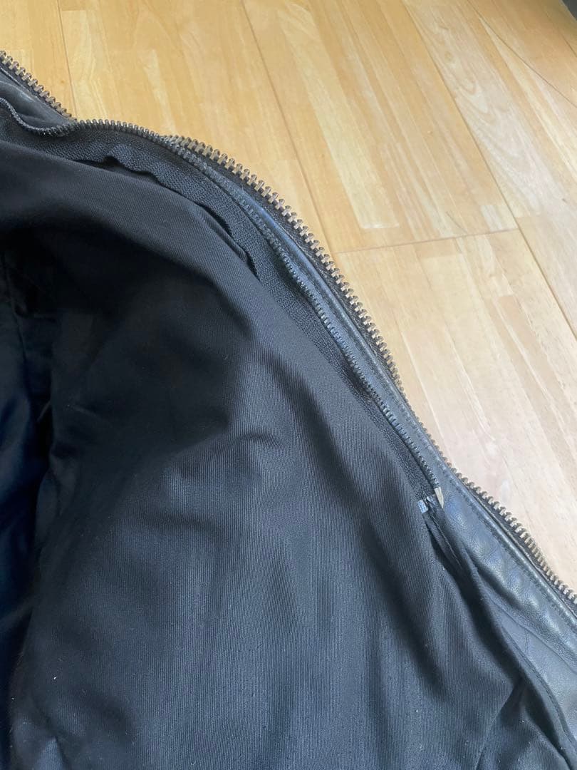 ユンボ　VANSON F 36 ライダース 牛革 本革 オールドold