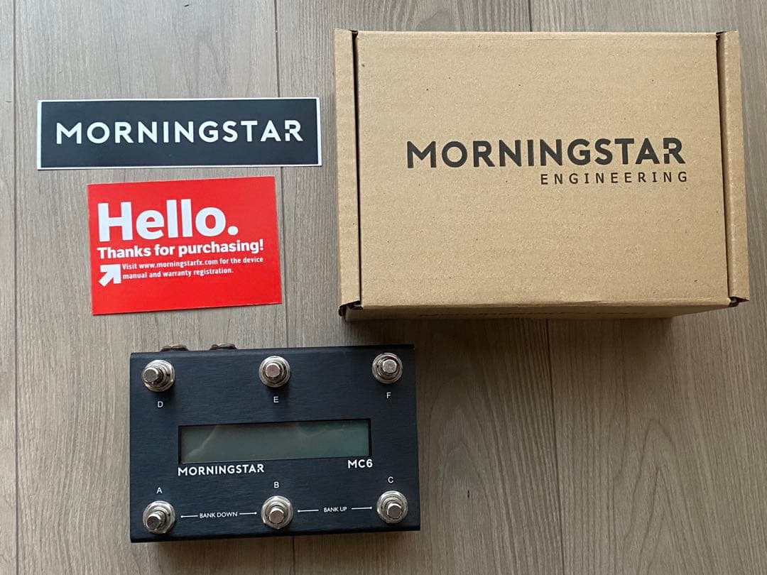 MORNINGSTAR MC6 MK2 MIDIコントローラー