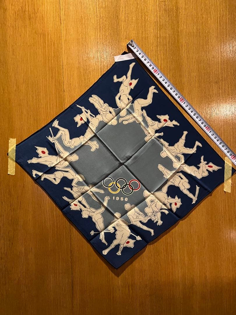 1956年オリンピック　選手着用柄スカーフ