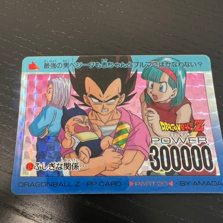 ドラゴンボールZ アマダPPカード  843 ふしぎな関係…