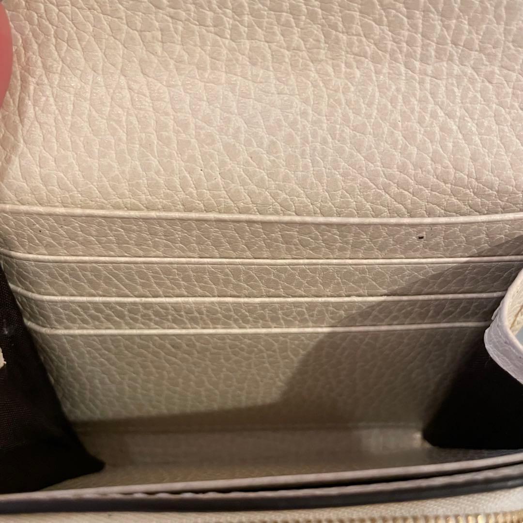 ※即購入OK※【正規品】 GUCCI 二つ折り財布　GGマーモント ホワイト