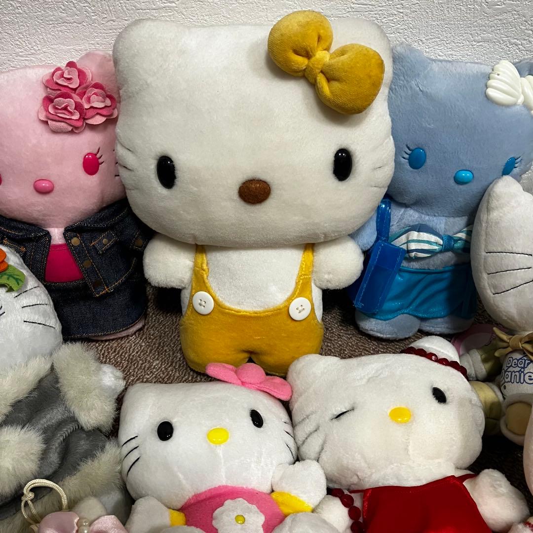 サンリオ　ハローキティ　ぬいぐるみ　まとめ売り　9体セット　レトロ