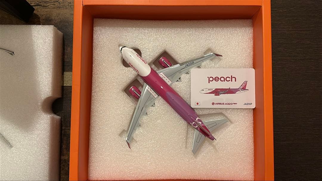 航空機・ヘリコプター JC Wings Peach Airbus A320 neo 1/200