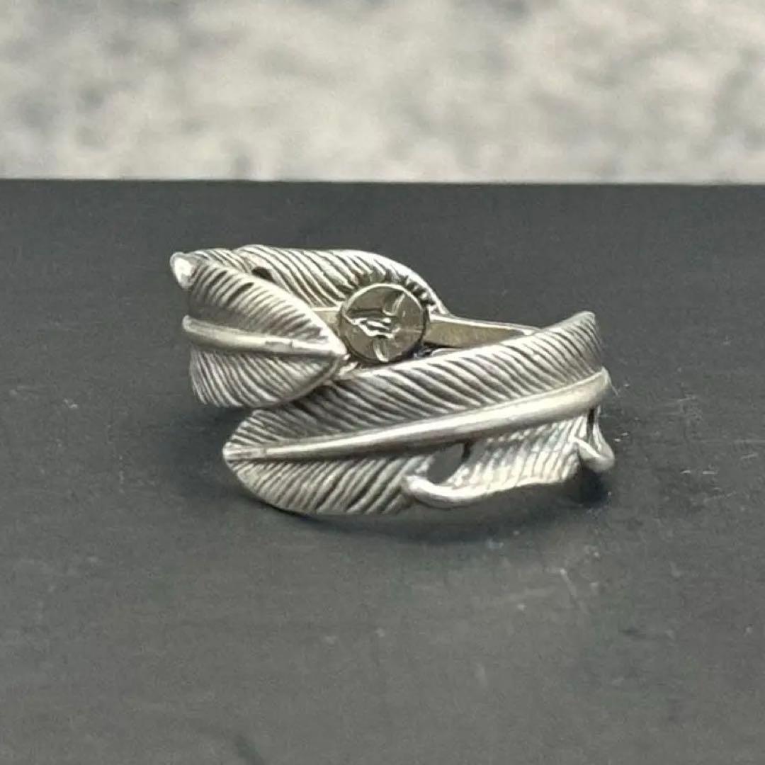 極美品✨TADY&KING ダブルフェザー リング 19号 sv925 シルバー