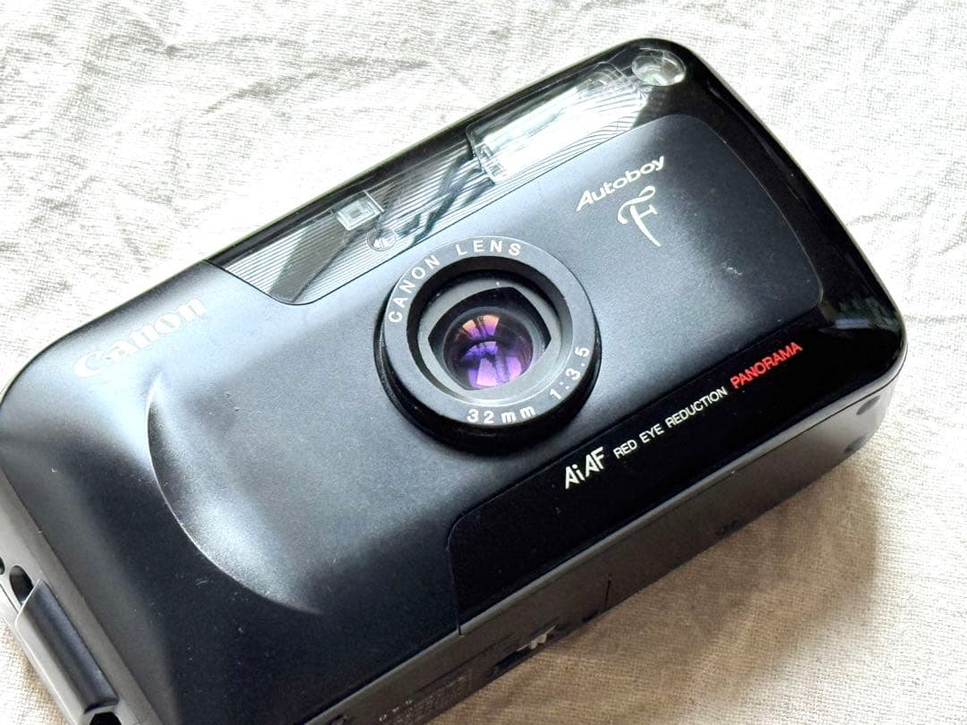 ⌘完動品！ 電池付き、作例あり！ Canon Autoboy F⌘