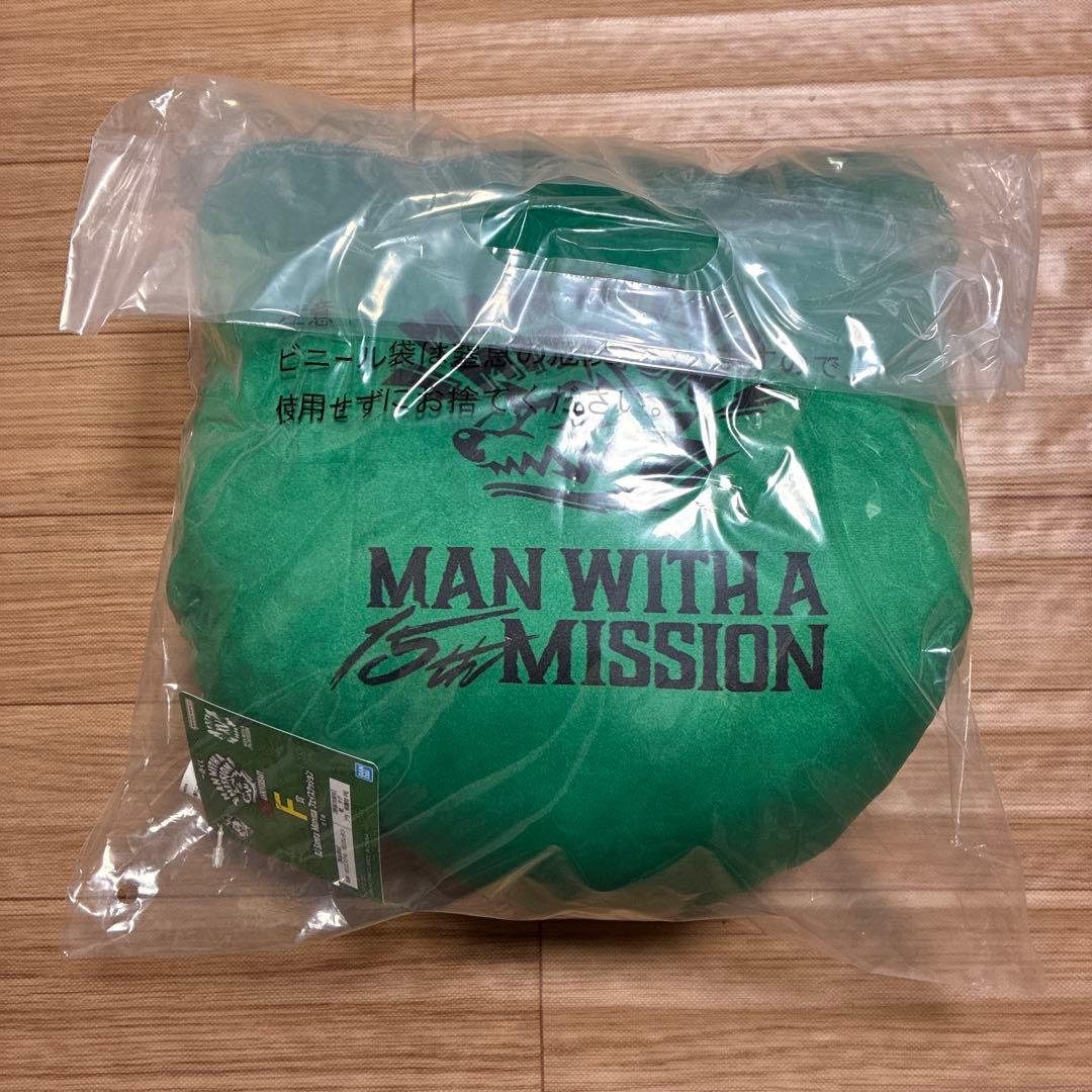 マンウィズ　一番くじ　MAN WITH　C E F G賞　クッション　セミコンプ