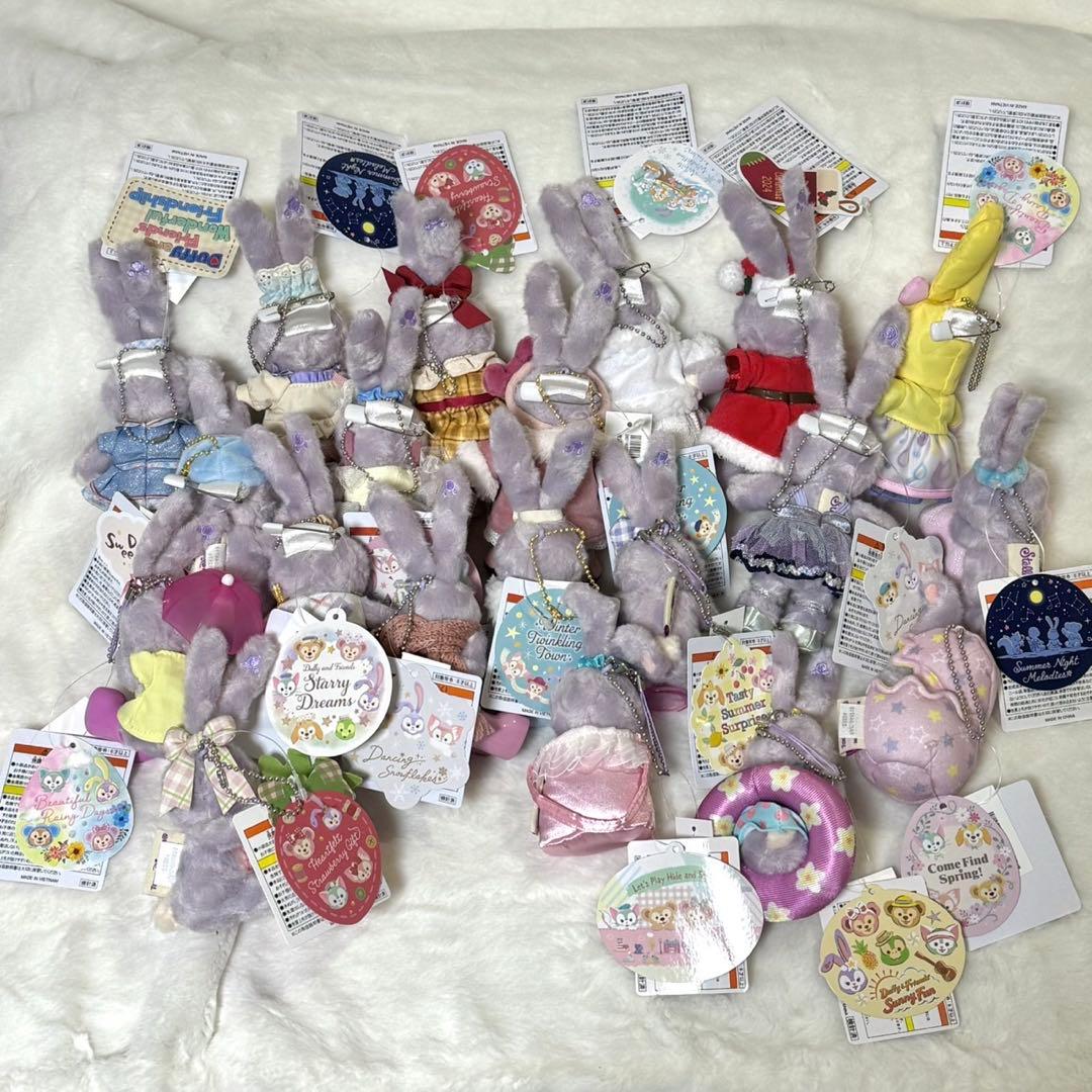 東京ディズニーシー　ステラルー　ぬいぐるみバッジ　ぬいぐるみチャーム　まとめ売り