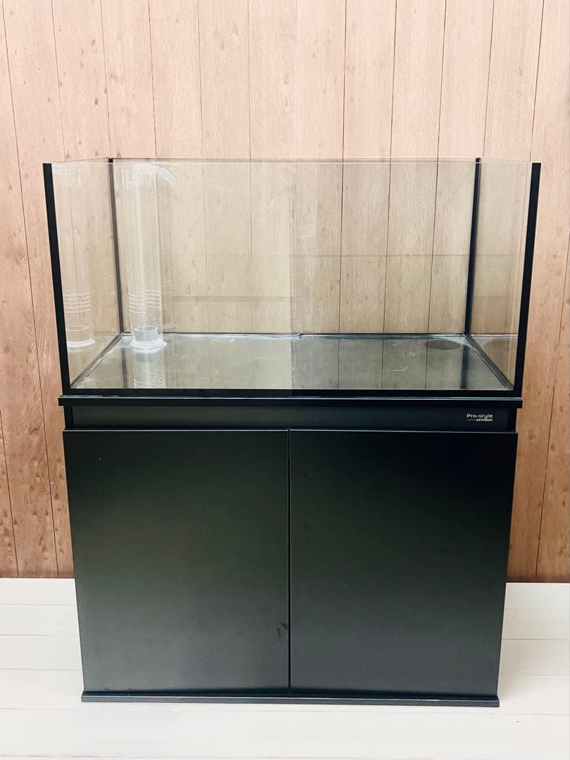 １セットのみ　ブラック/ブラック　900オーバーフロー水槽