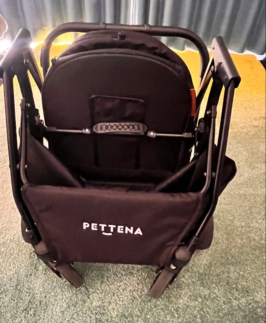 美品　ペットカート 一体型 PETTENA NEWTON軽快走行 4輪