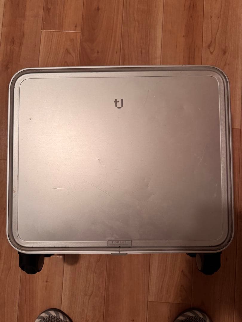 TUPLUS ビジネスシルバーキャリーケース 機内持ち込み