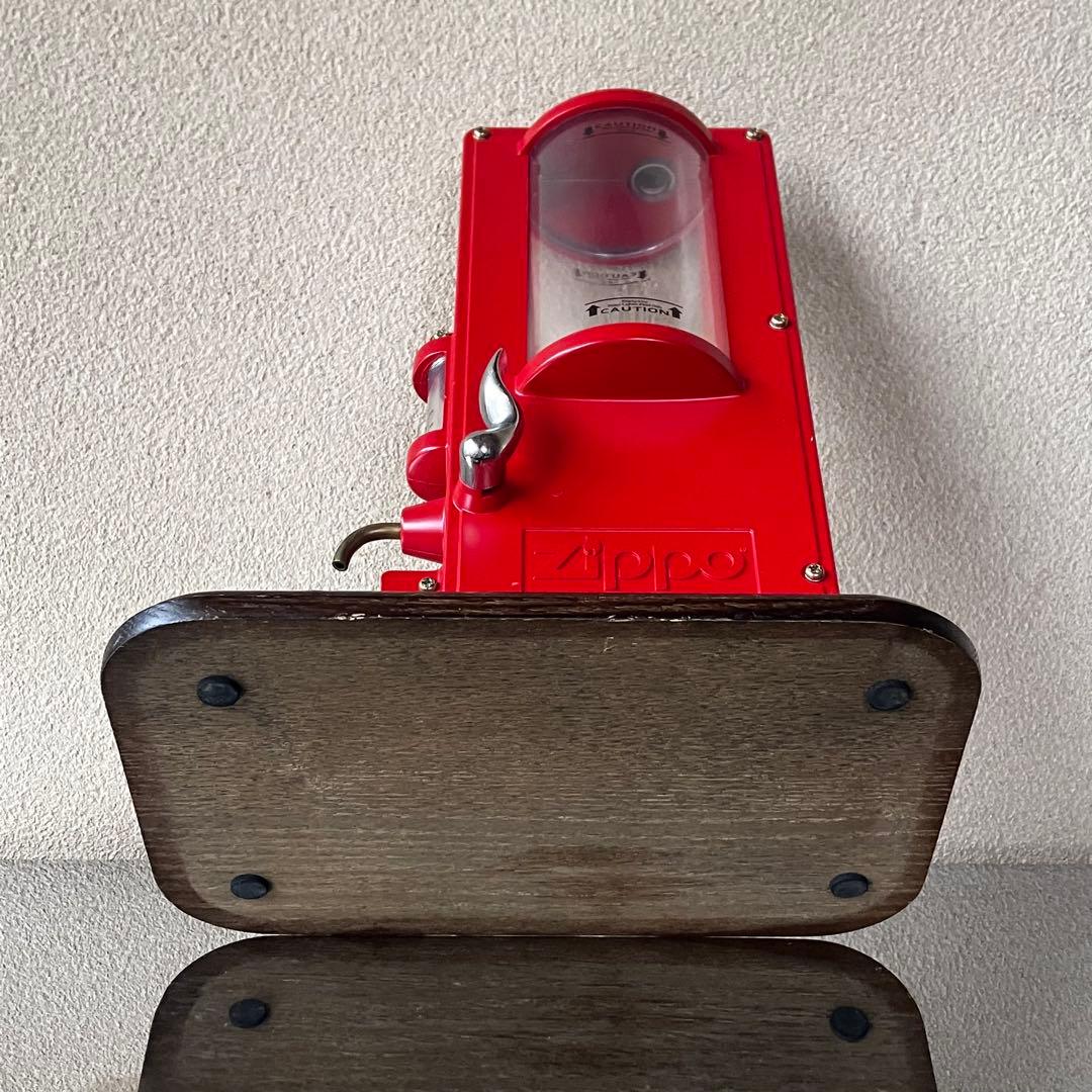 激レア zippoオイルステーション　ヴィンテージ　シリアルナンバー入り