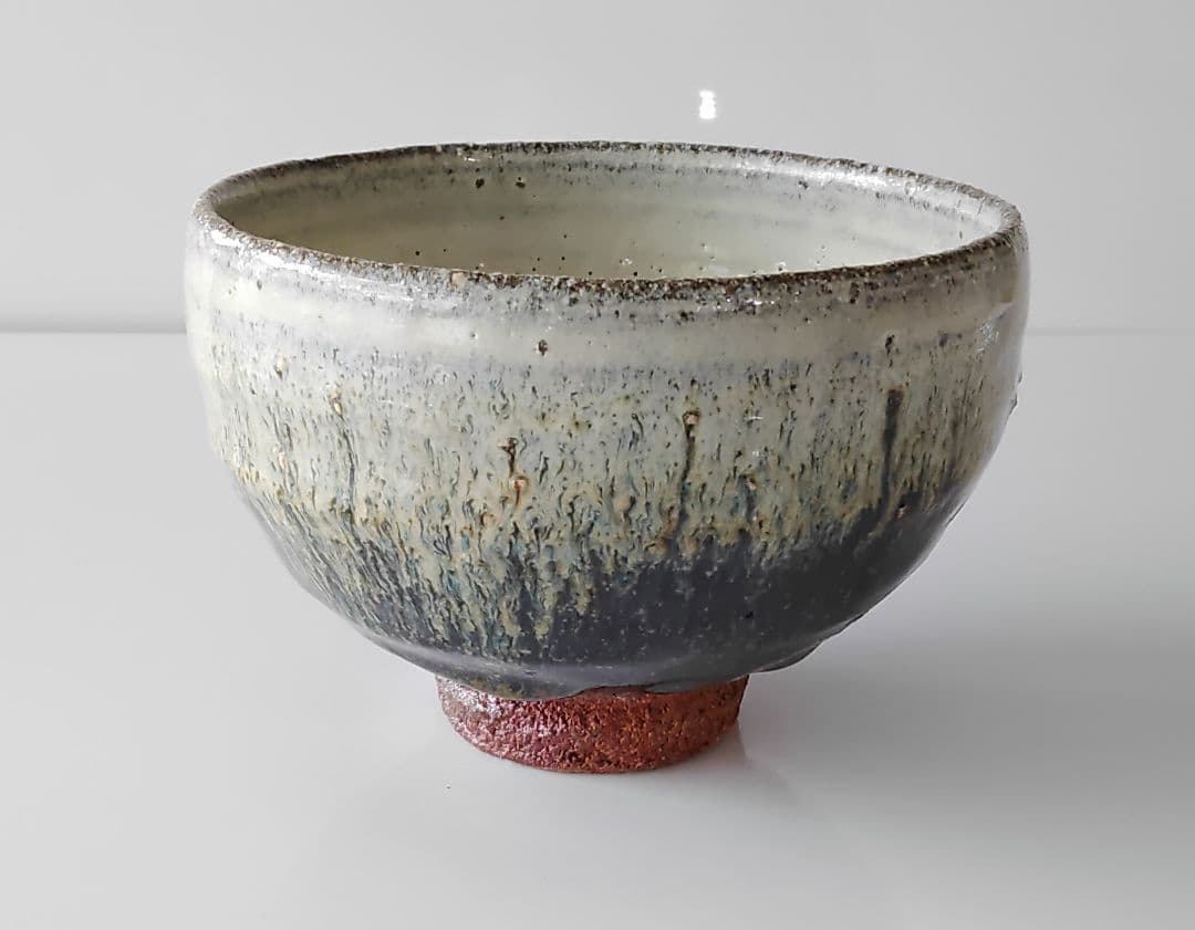 朝鮮唐津　抹茶碗　松口庄太郎　宇津美窯　手造　一品