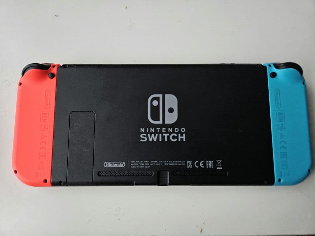 Nintendo Switch 本体 青/オレンジ ※ストラップ1本紛失