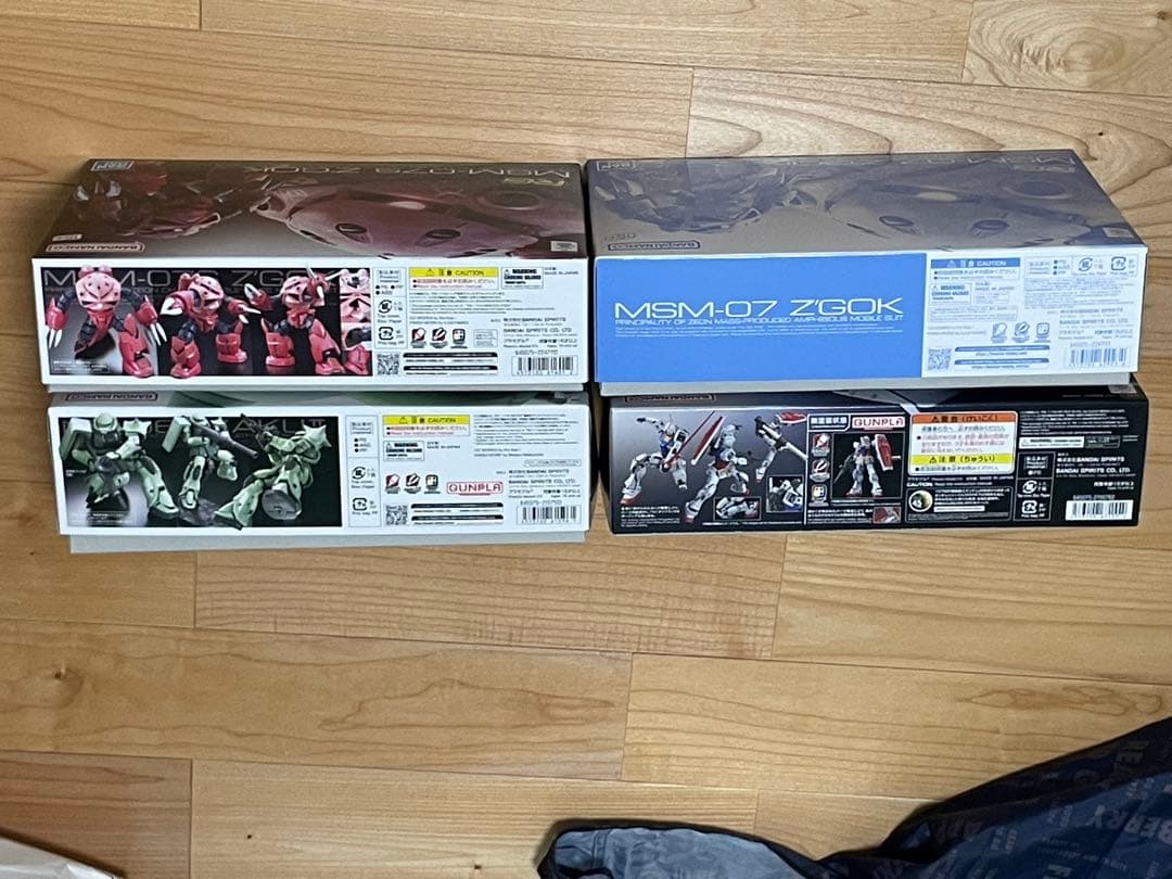 RGガンダムVer2.0、量産型 ズゴック、シャア専用ズゴック、量産型ザクII