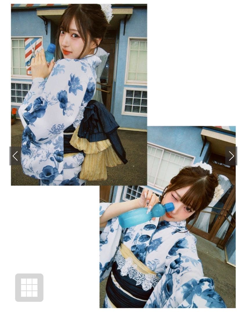 GRL 浴衣 みなみちゃんセット 4点セット