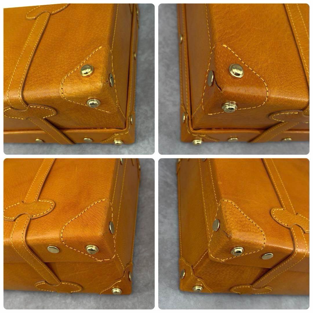 【良品✨】シフレ ユーラシア 2way トランクバッグ ショルダー キャメル