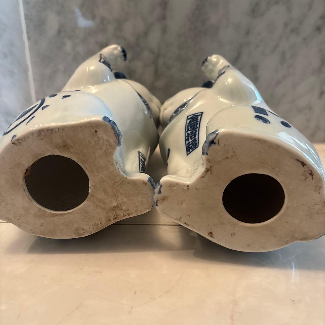 ヴィンテージ瞳、鶴や亀が美しく、商売繁盛、千客万来の金運、良き人を招くペア招き猫