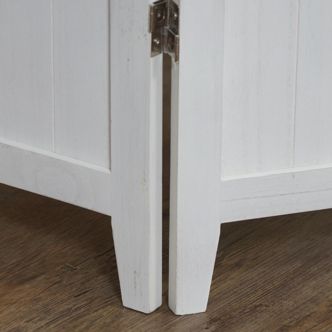 アウトレット　　シャビーウッドファニチャー 3連　パーティション