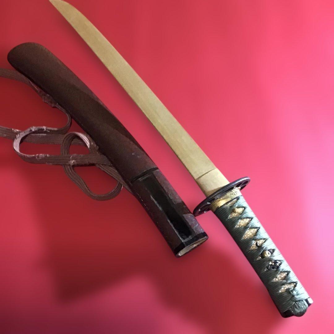 変わり鞘拵　繋ぎは木製　　　　　　　書4