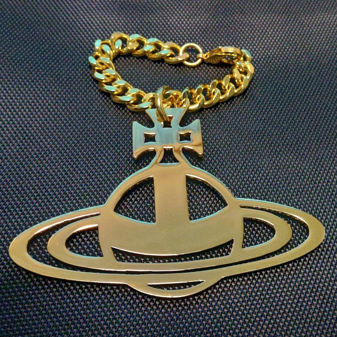 Vivienne Westwood 特大 バッグチャーム 金色