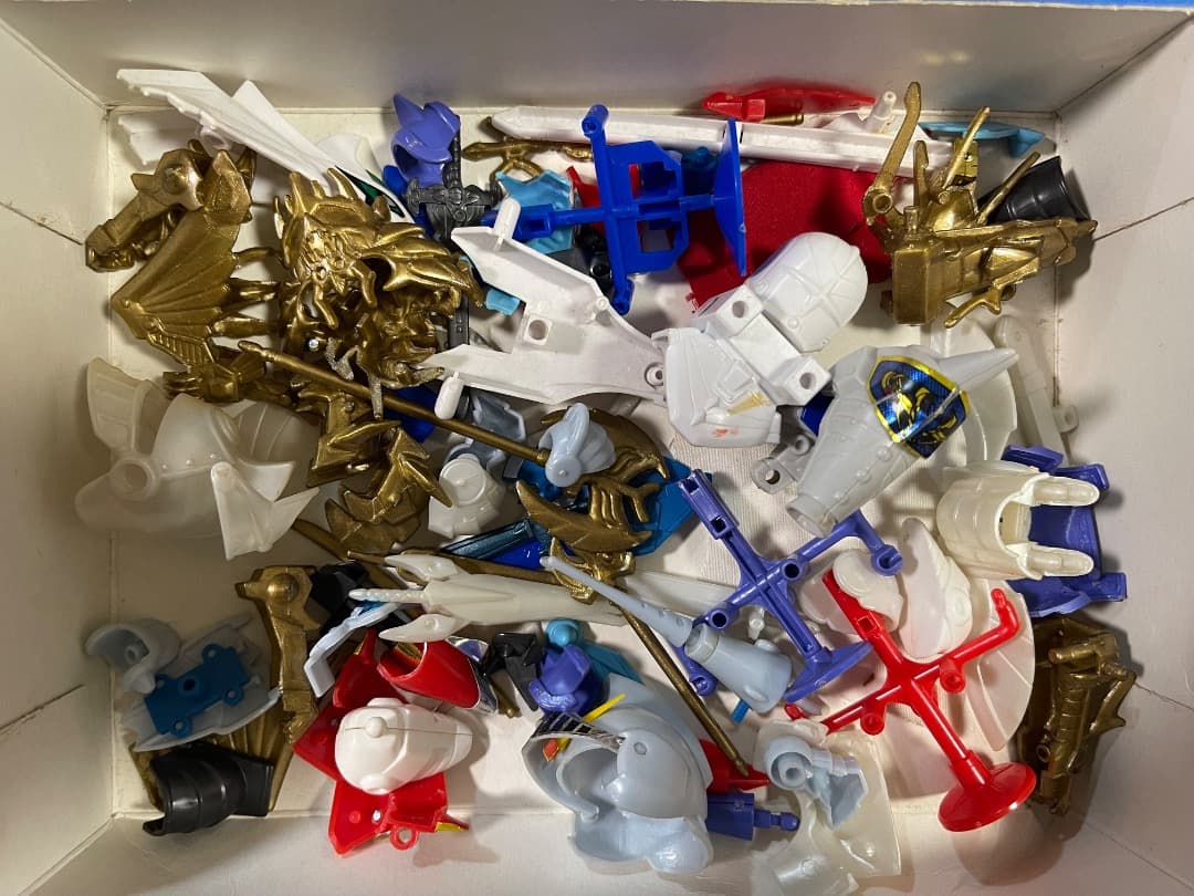 ガンプラ 聖龍巨神ドラグーンパレス BB戦士 部品取り用　まとめ売り