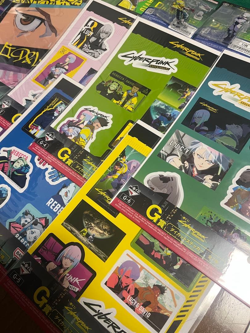 【値下】サイバーパンク　一番くじ　 A賞B賞C賞＋その他まとめ売り