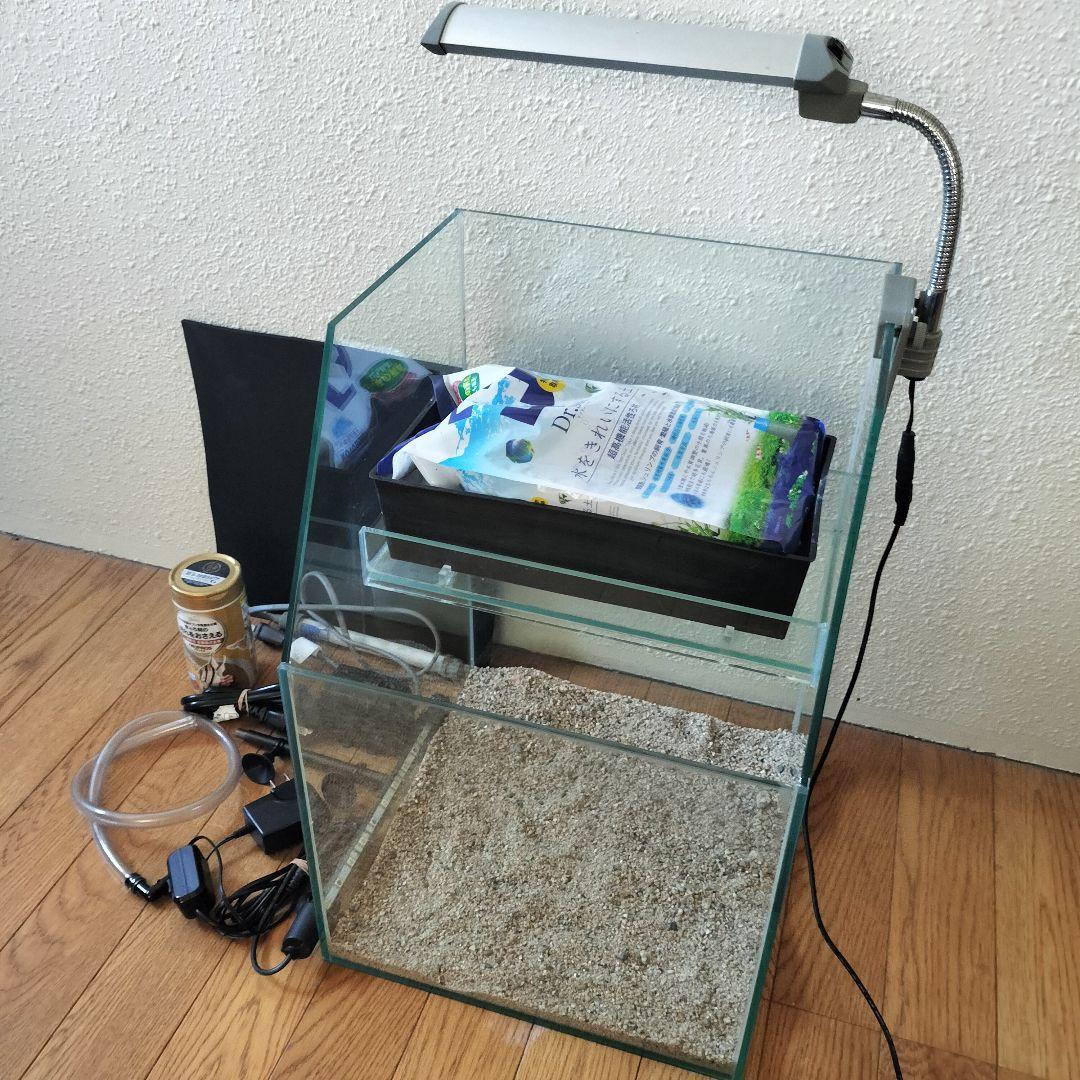 水草水槽　アクアテラリウム　水槽セット