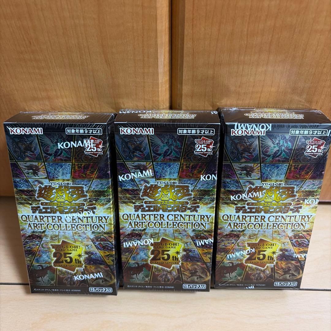 遊戯王　アートコレクション　3box 未開封