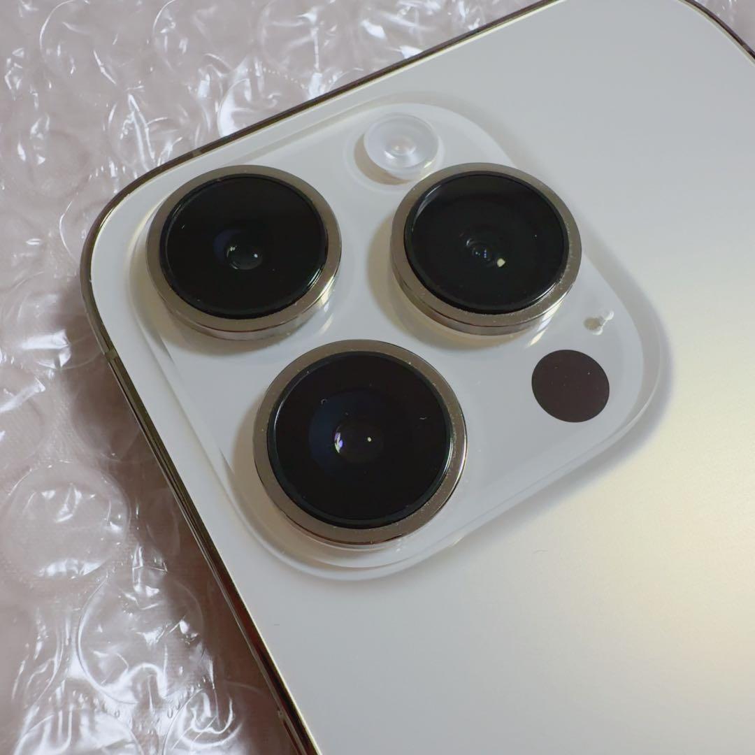 【美品】Apple iPhone 14Pro 256GB ゴールド 98% 本体