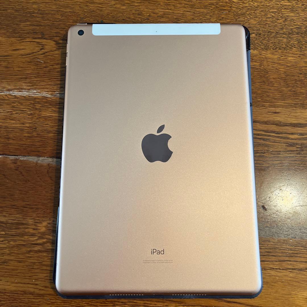 美品】iPad 第7世代 32GB Cellular ゴールド