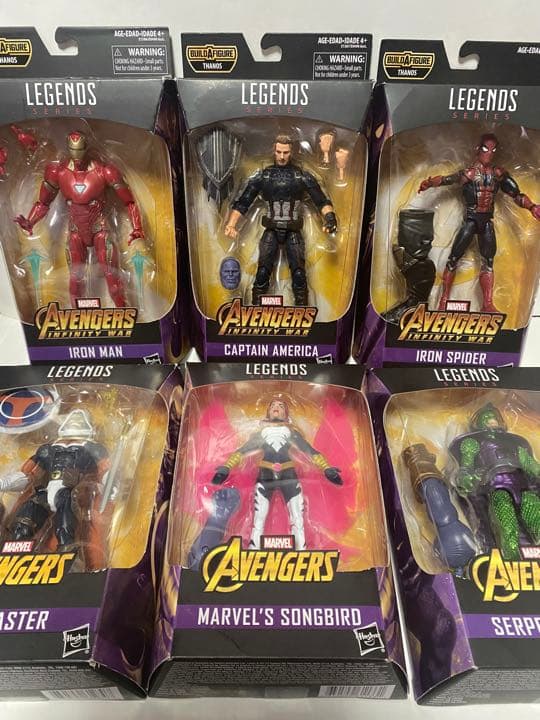 マーベルレジェンド　アベンジャーズ　インフィニティ・ウォー　アソート