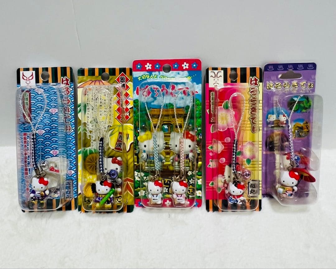 ハローキティ　根付け　ストラップ　まとめ売り　95点以上