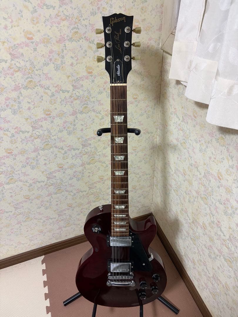 【値下げ歓迎】Gibson studio ネックヒビ補修済